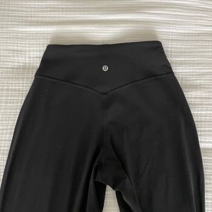 Lululemon align joggers black size 4 hardly worn